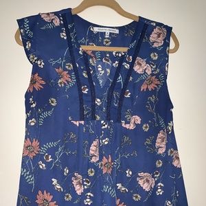 Blue Collective Concepts drapey blouse